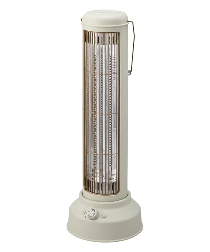 【中古】BRUNO 青碧ノ 炭素暖房器 灯し火暖房器 高閣型 か細い 無度合い調節する 500W～1000W 首商い口 強度うつり変わり 静音 速暖 タイマー 自動小銃オフ 傾倒オフ 安全性のある心積もり NostalStovewide グレージュ BOE077-GRG