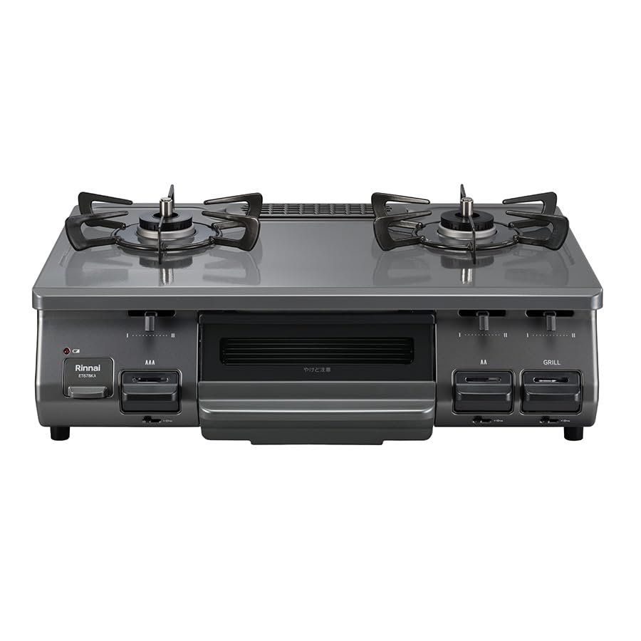 【中古】リンナイ 食べ物屋付屁っ放り速見表『The Basic Gastable Standard』(左強火力：ET67BKAL） (都市屁っ放り12A/13A)