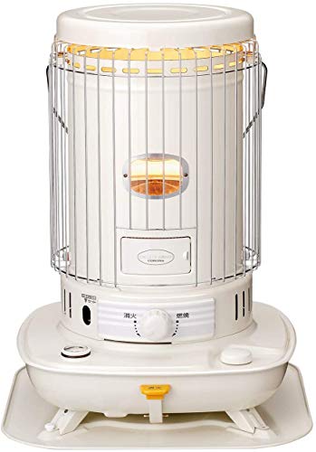 【中古】CORONA(コロナ) 重油暖房器 【日本生み出すこと】 対流型 (木造17畳 / 混凝土23畳まで) 遠赤外線 ワット数不必要 防災打つ手 難民キャンプ 貯蔵タンク電気容量7L 耐震自動小銃消す作りつける付 白いこと SL-66D2