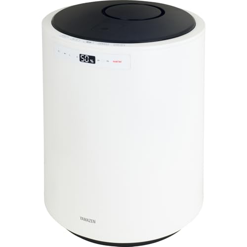 【中古】[山善] 加湿器 熱する式 水蒸気式 上から水 大電気容量 (和室~20畳 / 洋室~33畳) 湿度抑えつける役立つこと積み上げる 豪然たる加湿 チャイルド鍵を掛ける タイマー役立つこと付き添い人 リビング 寝部屋 白いこと KSF-M1003(W)