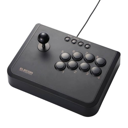 【中古】【2007年モデル】ELECOM アーケードスティック USB接続 2軸10ボタン 【プレステ3にも対応】 ブラック JC-AS01BK 14,548円