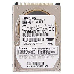 【中古】【中古HDD】東芝 2.5インチ内蔵HDD 100GB MK1031GAS IDE/ATA100 (9.5mm/4200rpm/8MB)《データ消去&フォーマット済み》