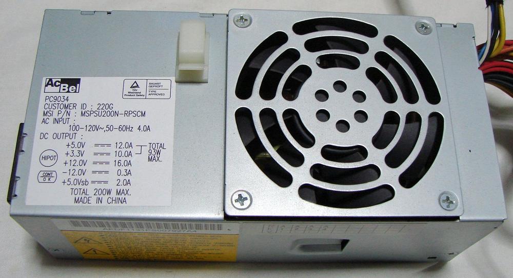 【中古】「AcBel PC9034」 NEC mate用電源 スリムPC用 200W