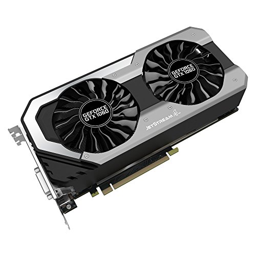 【中古】Palit ne51060s15j9 ? 1060j GeForce GTX 1060 6 GB gddr5グラフィクス歌留多