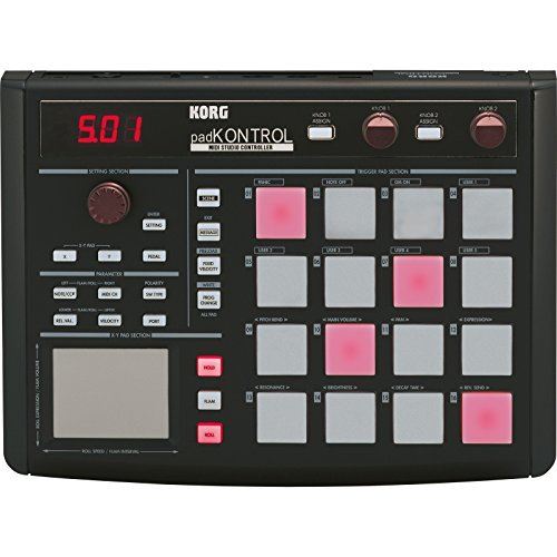 【中古】KORG MIDIコントローラー padKONTROL パッドコントロール ブラック