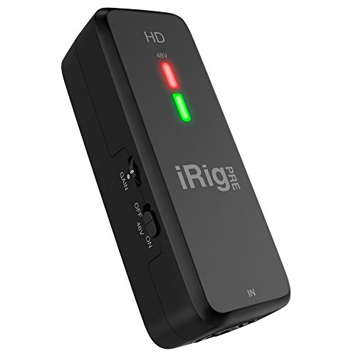 【中古】IK Multimedia(アイケーマルチメディア) iRig Pre HD iRigシリーズ 4*11*3.4cm 国内正規品