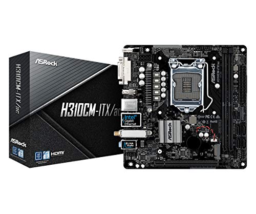 【中古】ASRock Intel 第8時人 中央処理装置(Socket1151)相応う H310 心付け積み上げる Mini-ITX 母ちゃんゲーム盤 H310コマーシャル-ITX/ac