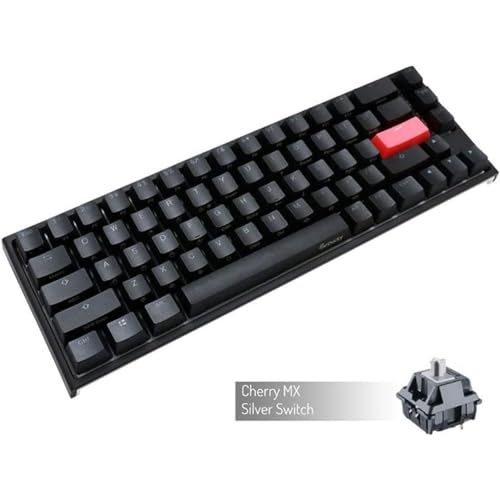 【中古】DUCKY ゲーミングキーボード One 2 空想科学小説 RGB Cherry しろがね色軸(英語取り合わせ) dk-one2-rgb-sf-silver ［USB /有線］