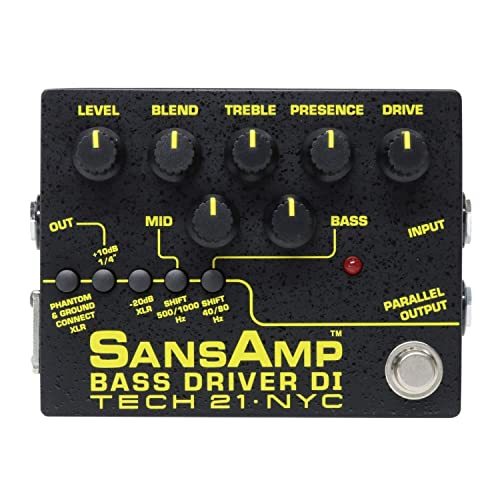 【中古】Tech21 SANSAMP サンズアンプ ベース用 エフェクター DI BOX BASS DRIVER DI V2【国内正規品】