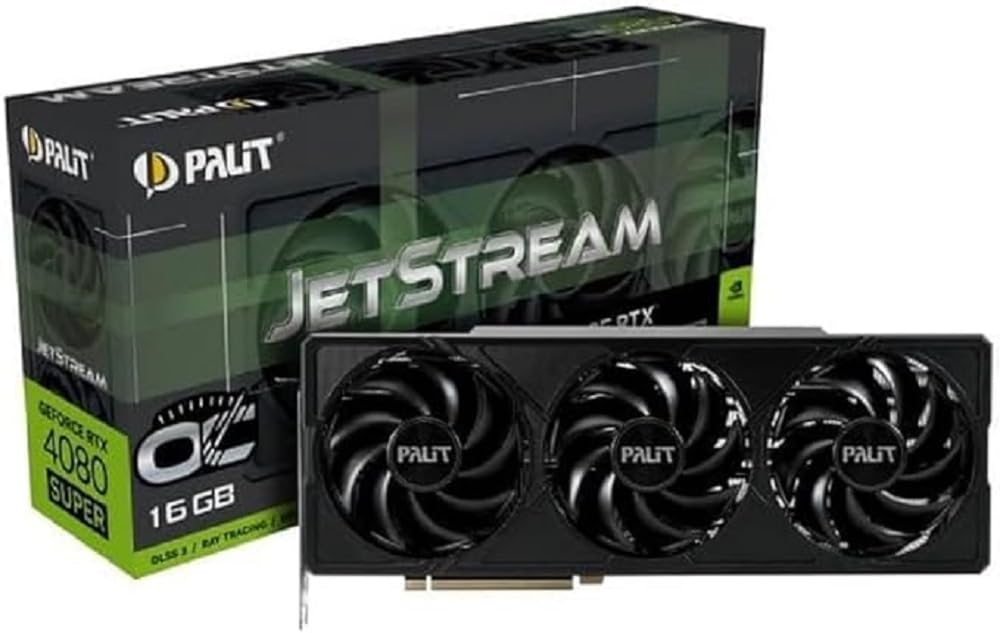 【中古】Palit(パリット) GeForce RTX 4080 SUPER JetStream OC 16GB / NED408SS19T2-1032J / グラフィックボード