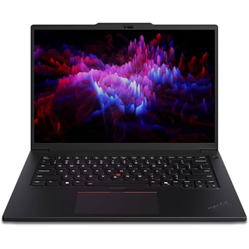 【中古】Lenovo ThinkPad P14s Gen 5 21G20022US 14.5インチ タッチスクリーンモバイルワークステーション - WQXGA - Intel Core Ultra 7 155H - 16GB - 512GB SSD - 英語キーボード - ブラック