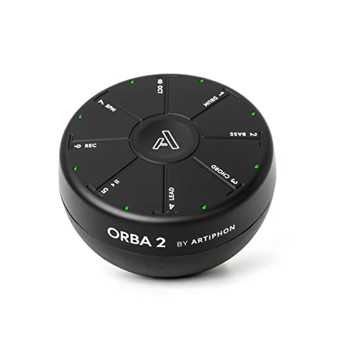 【中古】Artiphon Orba 2 | 持ち運びできるマルチ電子楽器 | サンプラー, シンセ, ルーパー, MIDIコントローラー | iOS, Mac, Windows, PC, Bluetooth & USB|とりま商店