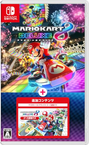 【中古】マリオカート８ デラックス ＋ コース追加パス -Switch