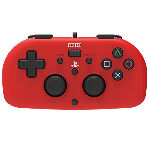 【中古】ワイヤードコントローラーライト for PS4 レッド【PS4対応】|とりま商店