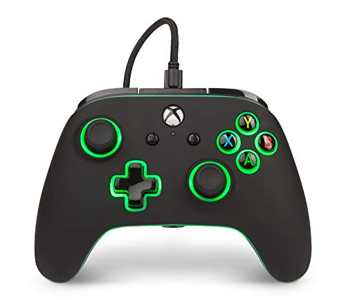【中古】パワーエー XBOX ONE / PC対象 コントローラー スペクトラ限定版 / PowerA Spectra Enhanced Illuminated Wired Controller for Xbox One / PC