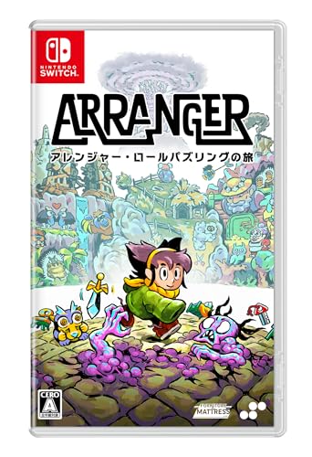 【中古】アレンジャー・ロールパズリングの旅 -Switch 【永久封入特典】コンセプトアートブック・表裏ジャケット・オリジナルサウンドトラックダウンロードコード 封入｜とりま商店