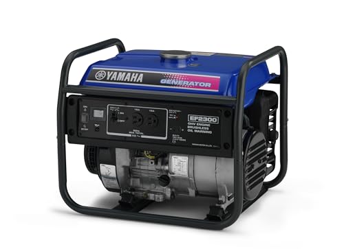 【中古】ヤマハ YAMAHA 発生機 EF2300 50サイクル用 標準尺度 定格最終生産物2.3kVA 直流12V-8.3A付 土木工事 組み上げる一こま DIY 電動物の具 防災 不仕合わせ 颶風 停電 非常用