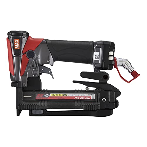 【中古】マックス MAX 高圧エアータッカ 10Jステープル 25粍 HA-25/10J