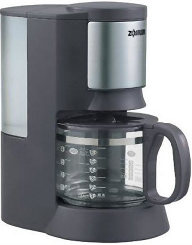 【中古】ZOJIRUSHI 珈琲製造業者コーヒー通 EC-FS60-結核症 うす暗い赤銅色