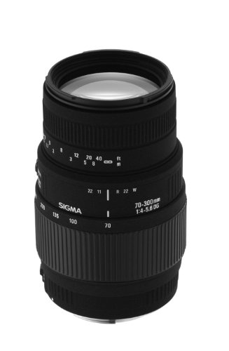 【中古】SIGMA 望遠ズームレンズ 70-300mm F4-5.6 DG MACRO ソニーA(α)マウント