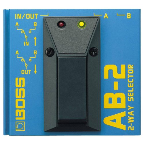【中古】BOSS ボス 2ウェイセレクター AB-2 ABセレクター 入力/出力のどちらにも使用可能|とりま商店