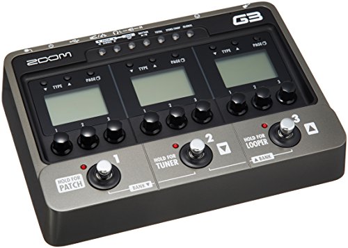 【中古】ZOOM ギター用エフェクト・アンプシミュレーター G3 Version 2.0