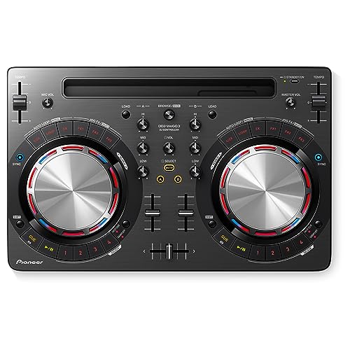【中古】Pioneer パイオニア DJコントローラー iOS対応 DDJ-WEGO3-K ブラック ( DDJWEGO3K )｜とりま商店