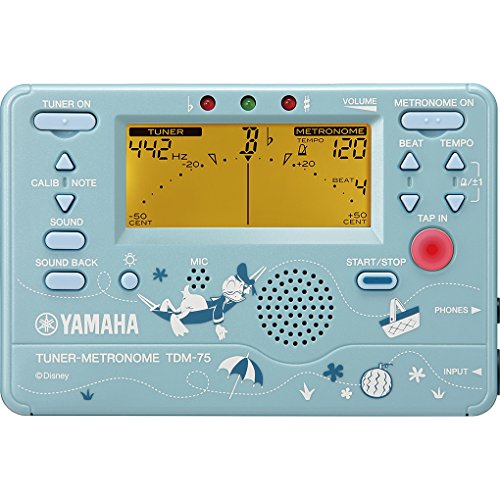 【中古】YAMAHA チューナーメトロノーム TDM-75DD ドナルドダック