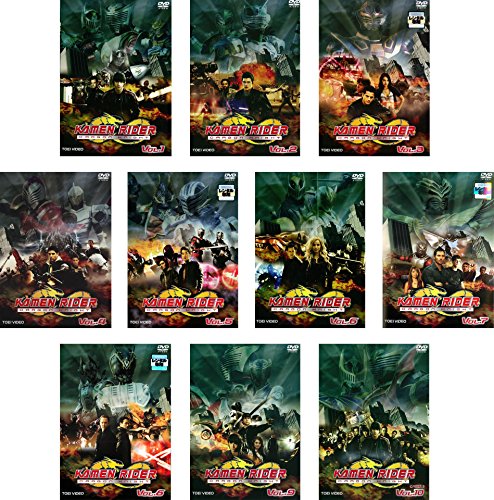 【中古】KAMEN RIDER DRAGON KNIGHT [レンタル落ち] 全10巻セット [DVDセット商品]