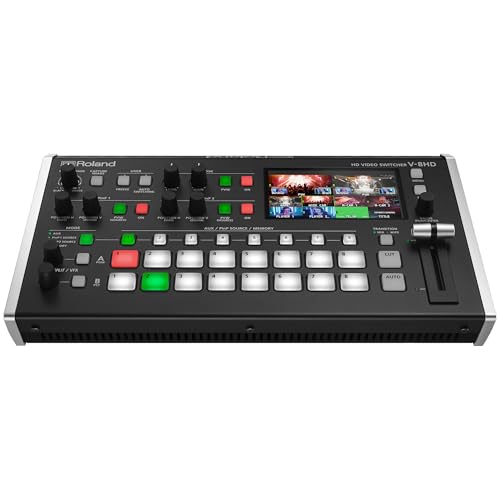 【中古】ローランド Roland HDビデオスイッチャー V-8HD HDMI8入力/3 出力 ライブ/会議/イベントなど