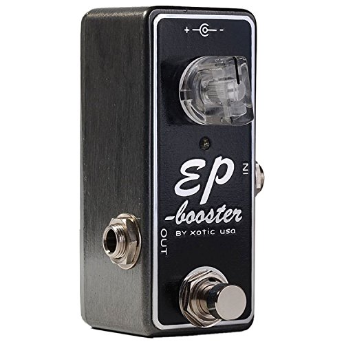 【中古】Xotic エキゾチック エフェクター ブースター EP Booster 【国内正規品】 黒,銀