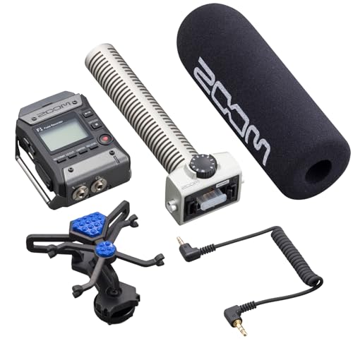 【中古】ZOOM F1-SP フィールドレコーダー ショットガンマイクセット 24bit float対応 一眼レフ動画制作 国内正規品 3年保証｜とりま商店