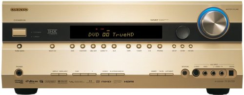 【中古】ONKYO AV真っただ中 7.1ch相応う TX-SA705(N) ゴールド
