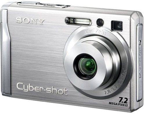 【中古】SONY デジタル写真機 サイバーショット W80 しろがね色