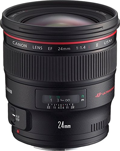【中古】Canon 単興味の中心広角水晶体 EF24粍 F1.4L II USM フルサイズ相応う