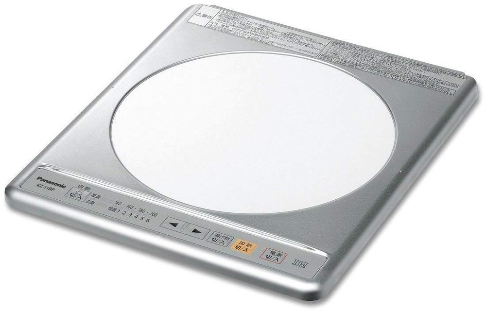 【中古】Panasonic パナソニック IH煮炊き暖房器 勝手もと コンロ 1口IH ビルトはたご屋手合い KZ-11BP