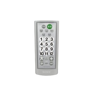 【中古】SONY AVリモコン RM-KP18D-S|とりま商店
