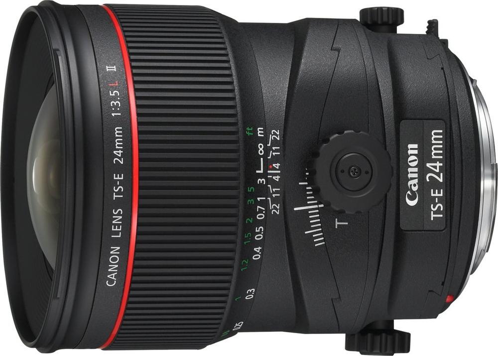 【中古】Canon テイルト・シフトレンズ TS-E24粍 F3.5L II フルサイズ相応う