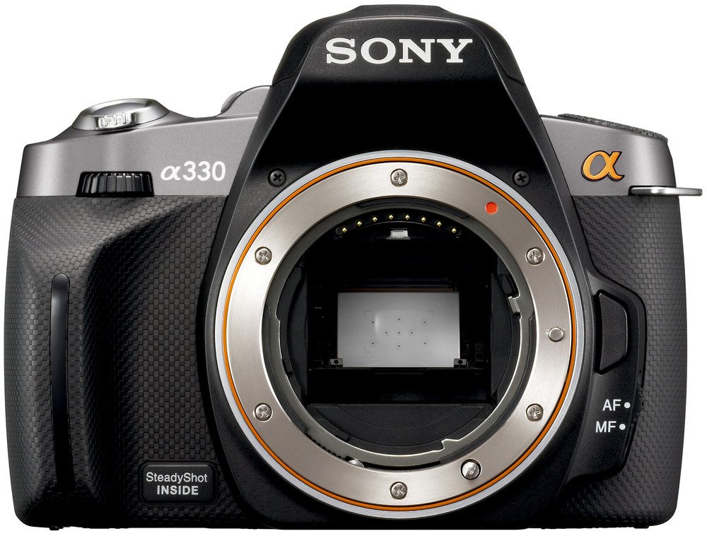 【中古】SONY デジタル一眼二眼レフ写真機 α330 (本体単品) 黒いこと DSLRA330