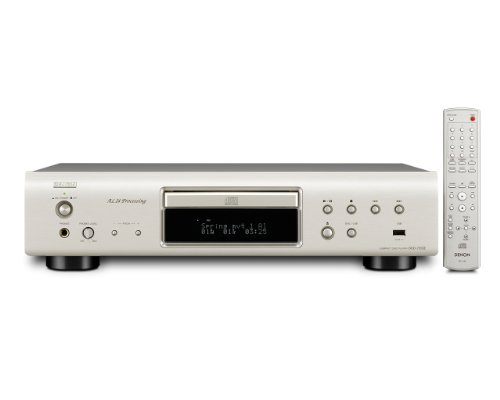 【中古】Denon CD電気蓄音機 割り増し金しろがね色 DCD-755SE-SP