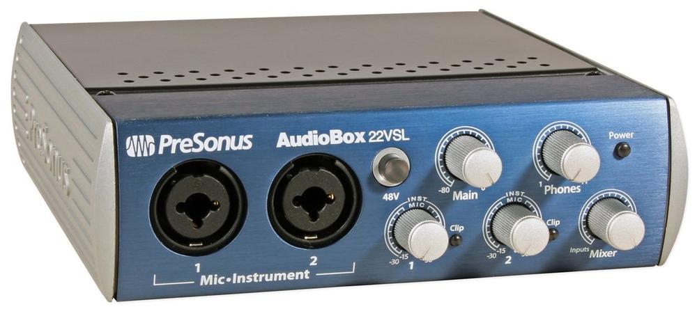 【中古】PreSonus プリソーナス オーディオ・インターフェイス 2イン2アウト AudioBox 22VSL