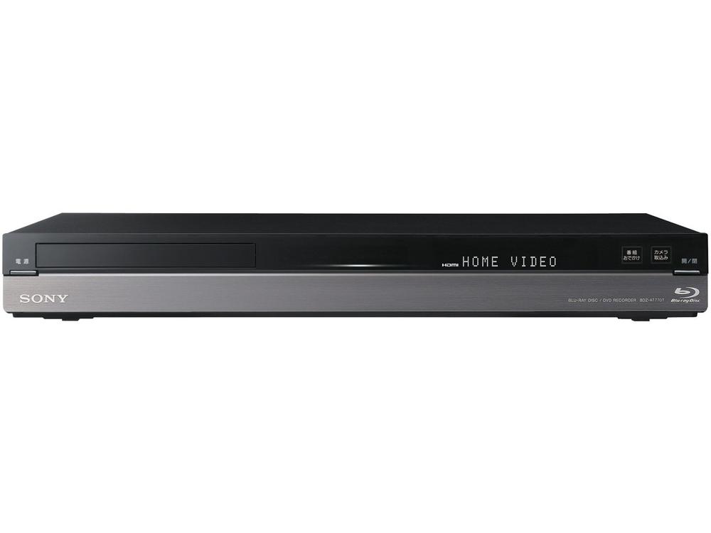 【中古】SONY 500GB 3チューナー ブルーレイレコーダー BDZ-AT770T