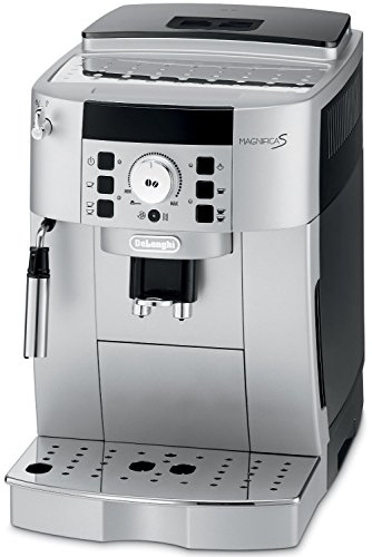 【中古】DeLonghi デロンギ マグニフィカS ECAM22110SBH 御勤め相応う型 パウダーコンパクト全自動小銃エスプレッソ器械