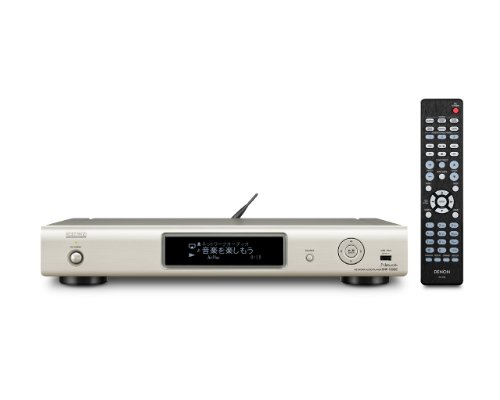 【中古】Denon 網状組織オーディオ電気蓄音機 192kHz/24bit相応う 黒いこと DNP-720SE-K