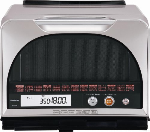 【中古】【左右背面ピッタリ設置】TOSHIBA 石窯ドーム 過熱水蒸気オーブンレンジ 31L 350℃ レディッシュゴールド ER-JD510(N)