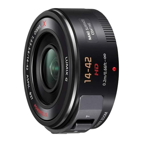 【中古】パナソニック ルミックス G X Vario PZ 14-42粍/F3.5-5.6 水晶体