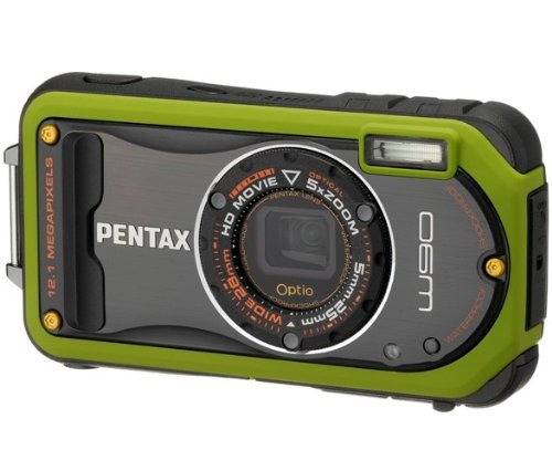 【中古】PENTAX 雨合羽デジタル写真機 Optio W90 シャイニーオレンジ OPTIOW90SO