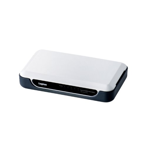 【中古】Logitec スイッチングこしき 5界面 可塑性物質容れもの ワット数外付 10/100Mbps 白いこと ローカルエリアネットワーク-SW05/PH
