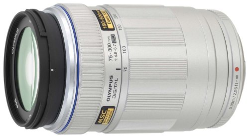 【中古】OLYMPUS 超望遠望遠レンズ M.ZUIKO DIGITAL ED 75-300粍 F4.8-6.7 黒いこと