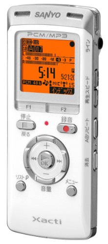 【中古】SANYO 集積回路リコーダー ICR-なおなお書き401RM(W)